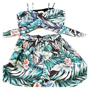 2 piece shorts set. Love + Harmony brand